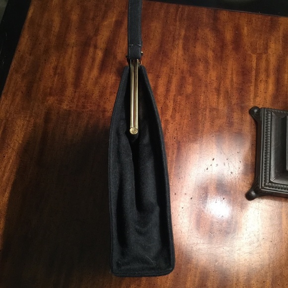 Lewis Antelle Pure virgin wool & cashmere vintage bag Wednesday Vibe 50’s - Picture 6 of 8